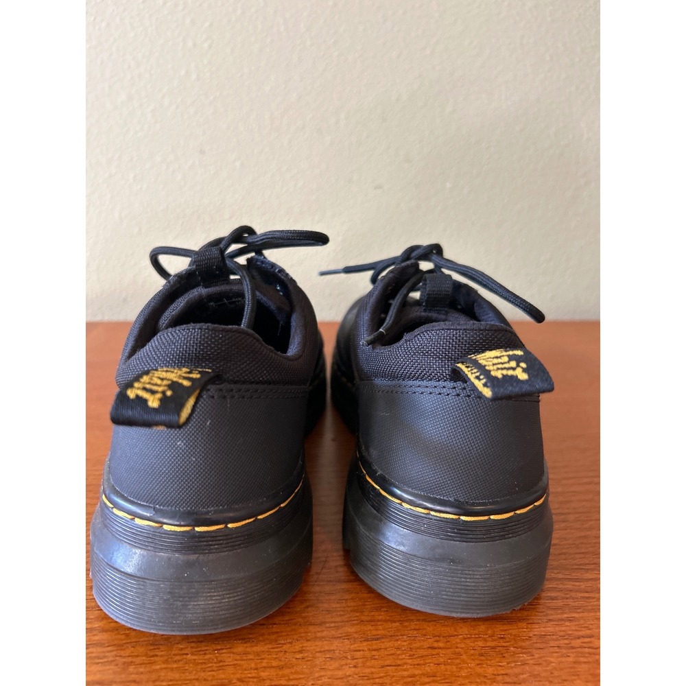 Dr. Martens Reeder Black Extra Tough Utility Shoes Mens 8 Womens 9 Low Top - Picture 4 of 7